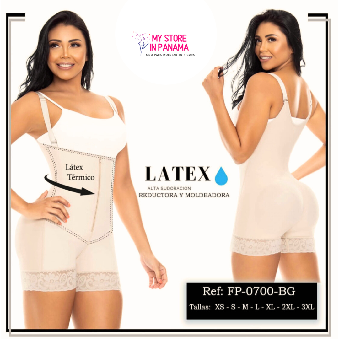 Faja Enteriza termica con latex localizado en abdomen - FP0700